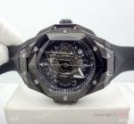 2019 Replica Hublot Big Bang SANG BLEU II All Black Watch 45mm